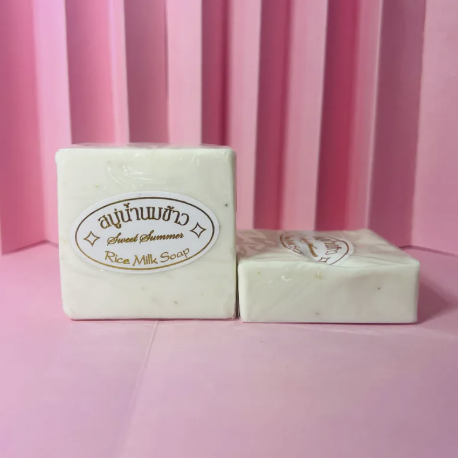Jabon de leche de arroz Sweet Summer x6